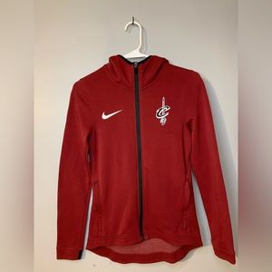 Cleveland Cavaliers Nike Dri-Fit fitted zip up hoodie XS